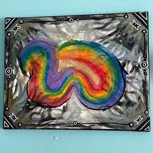 Witchy LGBTQ painting